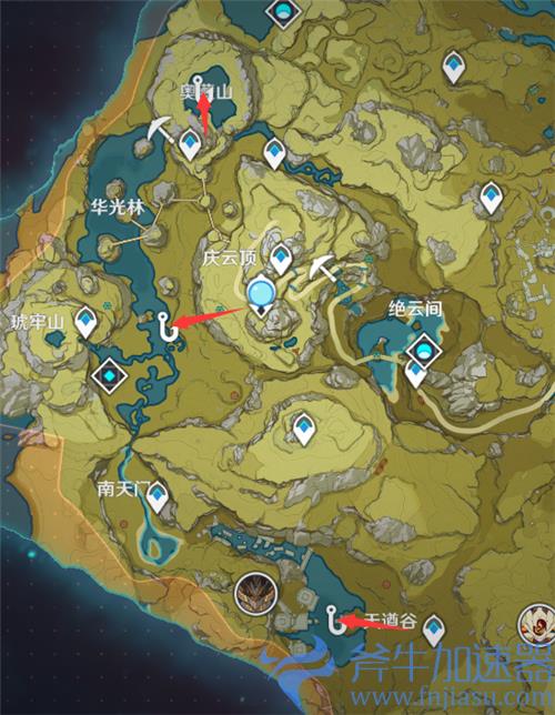 原神钓鱼点位置在哪 蒙德璃月稻妻钓鱼地点一览