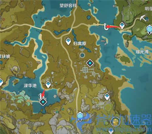 原神钓鱼点位置在哪 蒙德璃月稻妻钓鱼地点一览