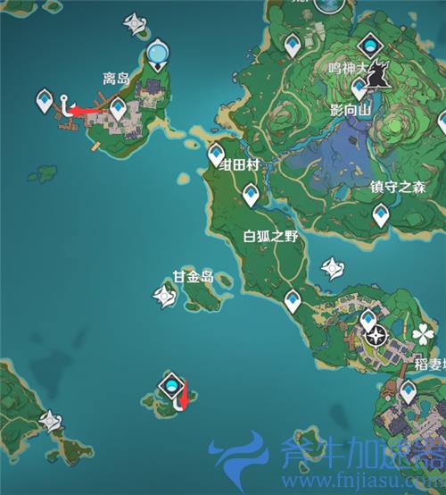 原神钓鱼点位置在哪 蒙德璃月稻妻钓鱼地点一览