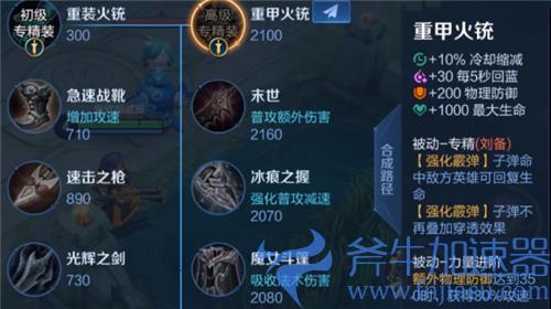 王者荣耀英雄专属装备大全图鉴