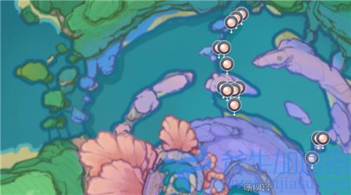 原神珊瑚真珠位置图 珊瑚珍珠分布大全