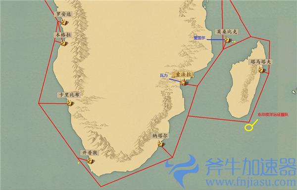 梦回大航海船员位置04