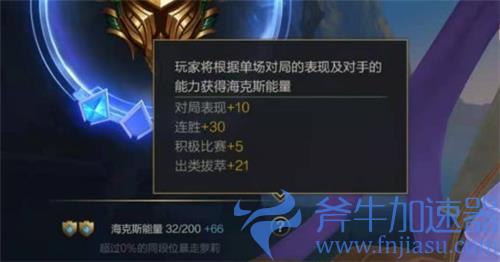 英雄联盟手游海克斯能量周上限是多少 段位保护分上限介绍