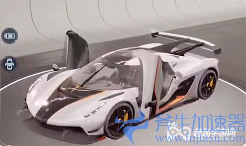 和平精英柯尼塞格皮肤一览 三种颜色