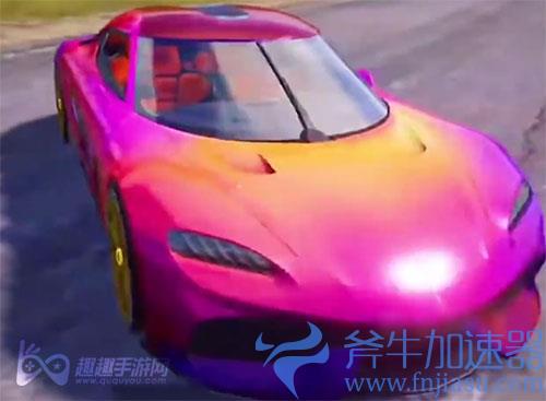 和平精英柯尼塞格皮肤一览 三种颜色