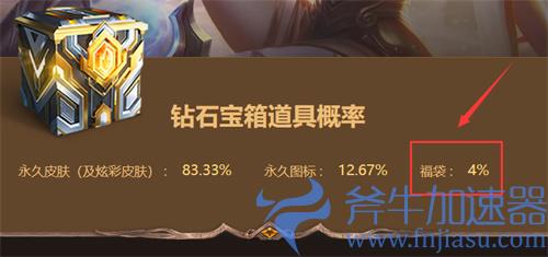 lol征程秘宝福袋概率介绍 获得几率多少