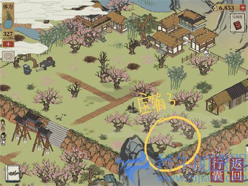 江南百景图苏州探险桃花坞宝箱钥匙位置攻略