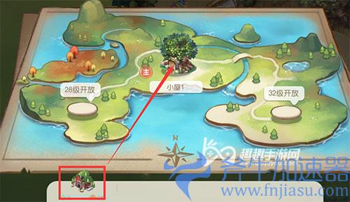 奥比岛手游怎么换房子04