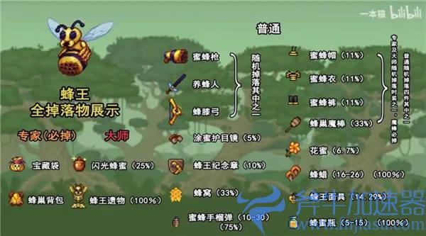 蜂王掉落大全