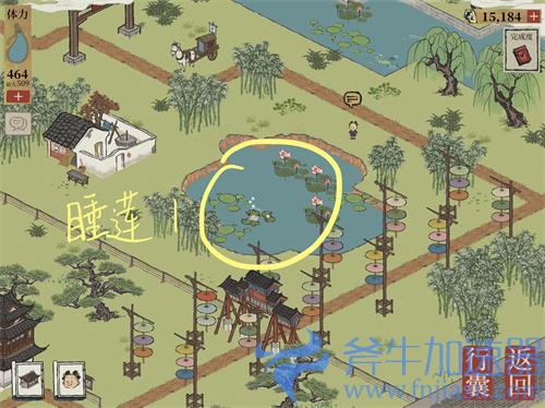 江南百景图钱塘门睡莲位置大全 睡莲分布在哪