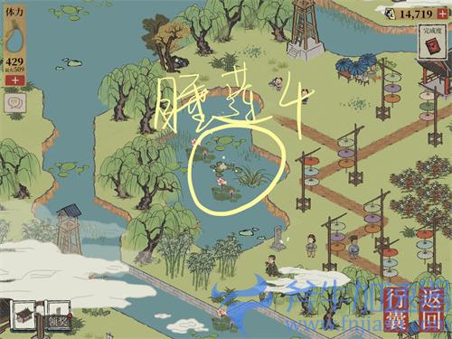 江南百景图钱塘门睡莲位置大全 睡莲分布在哪