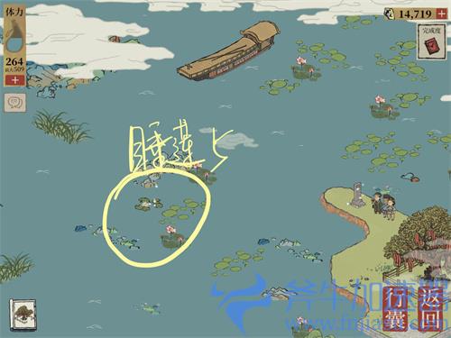 江南百景图钱塘门睡莲位置大全 睡莲分布在哪