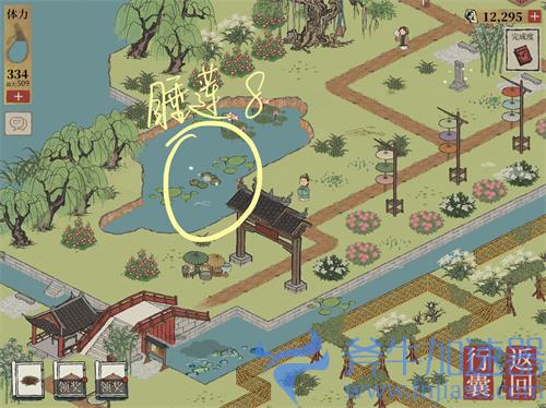 江南百景图钱塘门睡莲位置大全 睡莲分布在哪