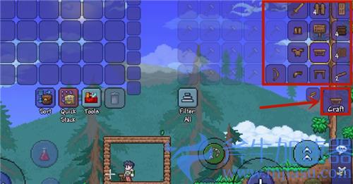 泰拉瑞亚怎么做东西 新手必看制作物品教学