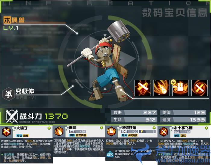 数码宝贝新世纪木偶兽