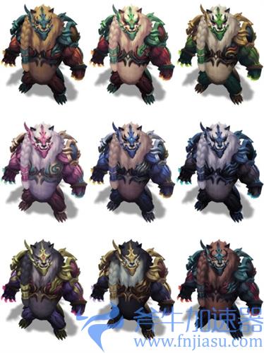 lol神龙尊者狗熊炫彩外观一览