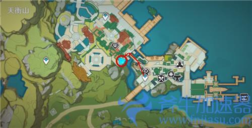 原神往生堂在哪 抽胡桃必看位置图解