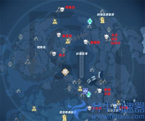 幻塔全地图成就怪地点介绍 成就怪分布图一览