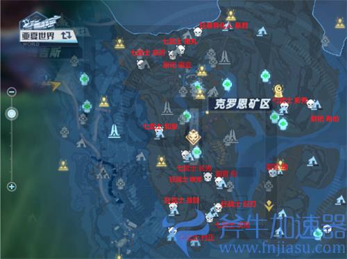 幻塔全地图成就怪地点介绍 成就怪分布图一览