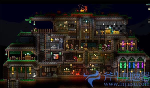 泰拉瑞亚家园设计图 好看的房子分享大全