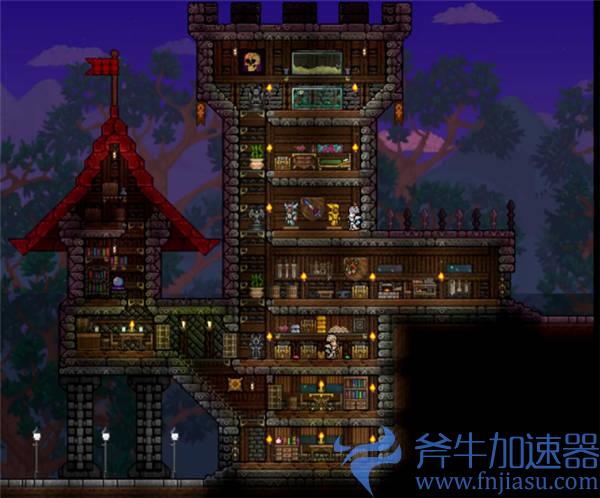 泰拉瑞亚家园设计图 好看的房子分享大全