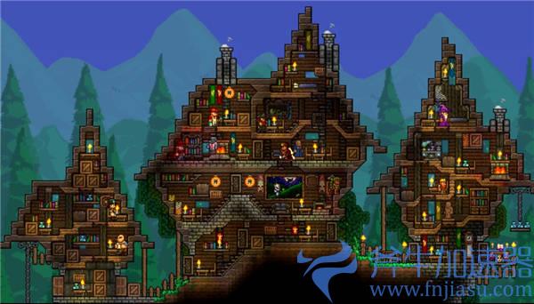 泰拉瑞亚家园设计图 好看的房子分享大全