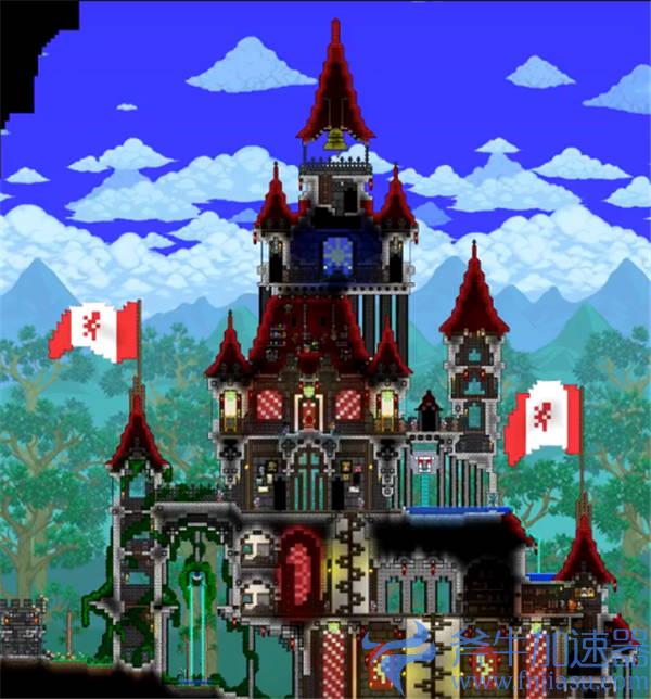 泰拉瑞亚家园设计图 好看的房子分享大全