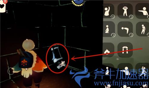 光遇墓土小黑屋怎么遁下去