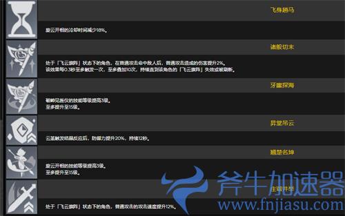 原神云堇命座效果一览