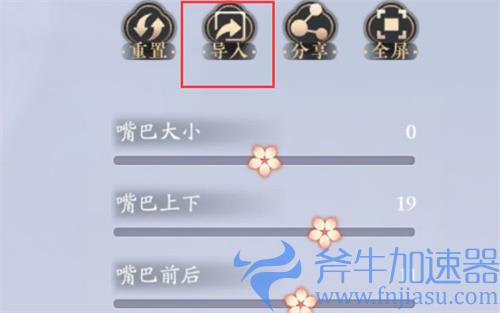 花亦山心之月捏脸怎么导入 数据输入方法