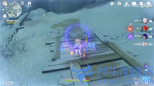 原神冰雪往事脚印任务怎么做 顺着脚印寻找任务攻略