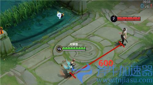 王者荣耀600范围是多远 贤者披风减伤生效范围测试