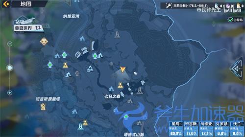 幻塔纳维亚风景点位置大全 维纳亚探索点攻略