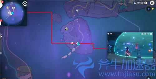 原神三界路飨祭华丽宝箱位置在哪 6个宝箱位置图解