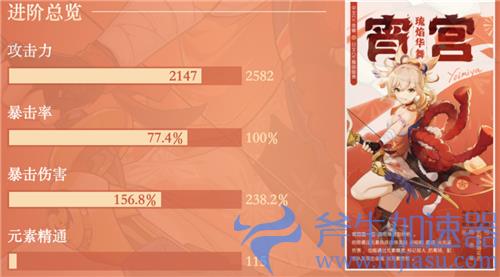 原神宵宫毕业属性面板要求介绍 一箭多少伤害算毕业