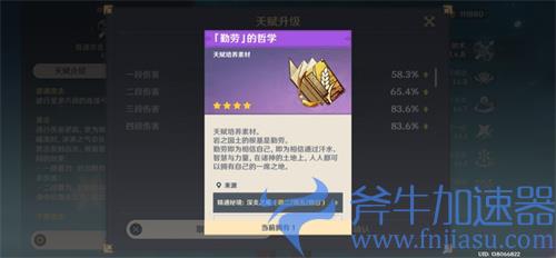 原神勤劳的指引哪些角色需要 天赋升级对应人物一览