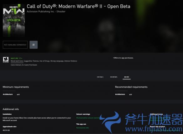 《使命召唤19:现代战争2》公开B测:XBOX版40.59G!(使命召唤19什么时候发布)