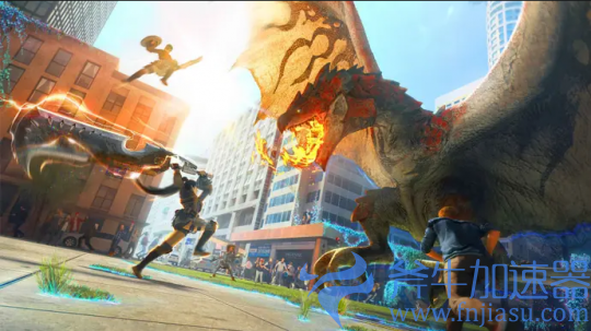 AR手游《怪物猎人Now》首周下载量超5百万次(热血江湖手游怪物经验)