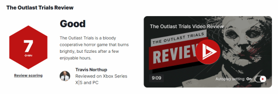 《逃生 试炼》IGN7分:够恐怖够有趣 就是内容不多!